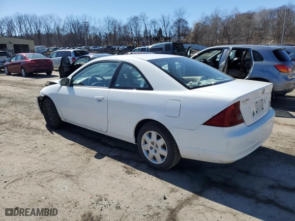 2001 Honda Civic EX with VIN 1HGEM22931L118112, listed as a Copart auction lot 48282975 with 202,058 mi miles and Salvage Title. Bid and sale history available at carsss.com. Image 2.