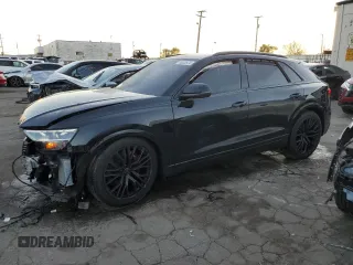 2024 Audi SQ8 Premium Plus with VIN WA1AWBF11RD008140, listed as a Copart auction lot 79553974 with 7,621 mi miles and Salvage Title. Bid and sale history available at DreamBid. Image 1.