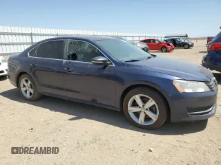2012 Volkswagen Passat SE with VIN 1VWBP7A3XCC065461, listed as a Copart auction lot 61854385 with 214,225 mi miles and Salvage title. Bid and sale history available at DreamBid. Image 4.