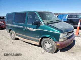 1998 Chevrolet Astro Cargo Van w/YF7 with VIN 1GBDM19W2WB142029, listed as a Copart auction lot 47374535 with 355,539 mi miles and Salvage Title. Bid and sale history available at carsss.com. Image 4.