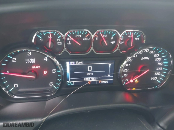 2018 Chevrolet Silverado 1500 LT with VIN 1GCVKREH6JZ360826, listed as a IAAI auction lot 41423923 with 158,170 mi miles. Bid and sale history available at carsss.com. Image 15.