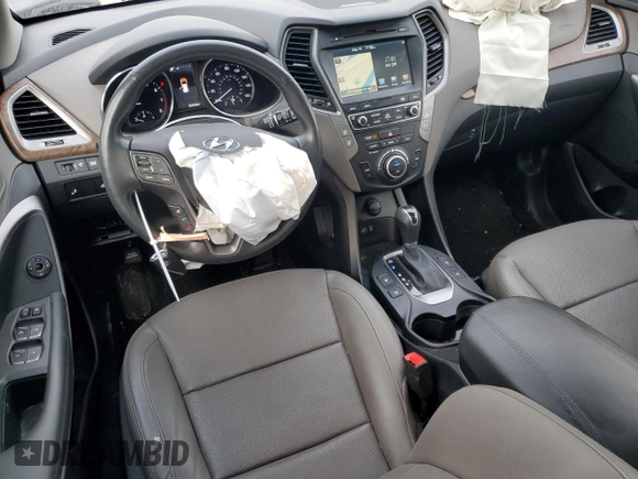 2018 Hyundai Santa Fe 2.4L with VIN 5XYZUDLB3JG515991, listed as a Copart auction lot 56762965 with 51,413 mi miles and Salvage title. Bid and sale history available at DreamBid. Image 8.