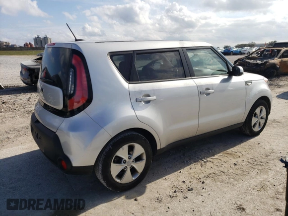 2014 Kia Soul with VIN KNDJN2A25E7737775, listed as a Copart auction lot 44162825 with 0 mi miles and Salvage Title. Bid and sale history available at carsss.com. Image 3.