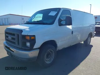 2012 Ford Econoline Cargo Commercial with VIN 1FTNE1EW7CDB34365, listed as a IAAI auction lot 41475570 with 278,883 mi miles and . Bid and sale history available at DreamBid. Image 2.
