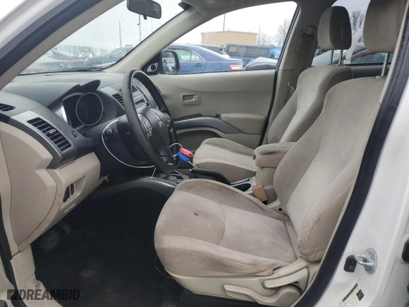 2007 Mitsubishi Outlander ES with VIN JA4MS31X67Z005776, listed as a Copart auction lot 47879105 with 177,270 mi miles and Salvage Title. Bid and sale history available at carsss.com. Image 7.