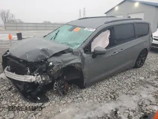 2023 Chrysler Pacifica Touring L with VIN 2C4RC1BG1PR516608, listed as a Copart auction lot 43554715 with Not provided miles and Salvage title. Bid and sale history available at DreamBid. Image 1.