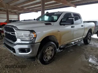 2023 Ram 2500 Tradesman with VIN 3C6UR5CLXPG543783, listed as a Copart auction lot 45014855 with 34,422 mi miles and Salvage Title. Bid and sale history available at carsss.com. Image 1.