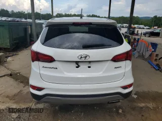 2018 Hyundai Santa Fe 2.4L with VIN 5NMZT3LB7JH054992, listed as a Copart auction lot 64580115 with 162,406 mi miles and Clean title. Bid and sale history available at DreamBid. Image 6.