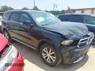 2016 Dodge Durango Limited with VIN 1C4RDJDG0GC346745, listed as a IAAI auction lot 42418185 with 154,114 mi miles and . Bid and sale history available at DreamBid. Image 1.