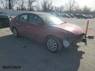 2014 Nissan Sentra SV with VIN 3N1AB7AP7EY303876, listed as a Copart auction lot 48101615 with 122,309 mi miles and Salvage Title. Bid and sale history available at carsss.com. Image 4.