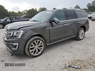 2018 Ford Expedition Limited with VIN 1FMJU2AT6JEA50690, listed as a Copart auction lot 61333685 with 93,781 mi miles and Salvage title. Bid and sale history available at DreamBid. Image 1.