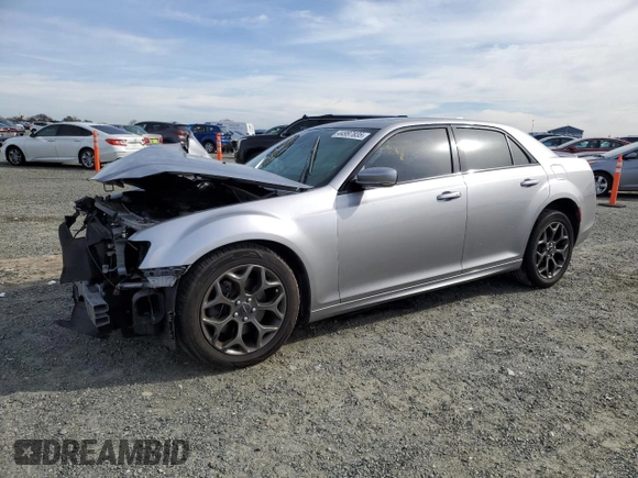 2018 Chrysler 300 with VIN 2C3CCAGG8JH300481, listed as a Copart auction lot 44997835 with 0 mi miles and Salvage Title. Bid and sale history available at carsss.com. Image 1.