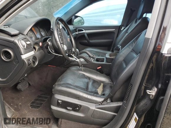 2006 Porsche Cayenne with VIN WP1AA29P16LA23533, listed as a Copart auction lot 68053214 with 197,569 mi miles and Salvage Title. Bid and sale history available at carsss.com. Image 7.