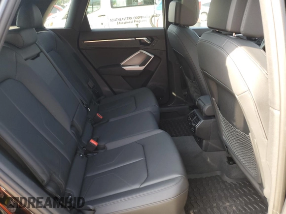 2024 Audi Q3 S line Premium Plus with VIN WA1EECF37R1174868, listed as a Copart auction lot 61827255 with 1,054 mi miles and Salvage title. Bid and sale history available at DreamBid. Image 11.