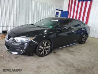 2017 Nissan Maxima Platinum with VIN 1N4AA6APXHC448794, listed as a Copart auction lot 84404944 with 112,228 mi miles and Salvage Title. Bid and sale history available at carsss.com. Image 1.