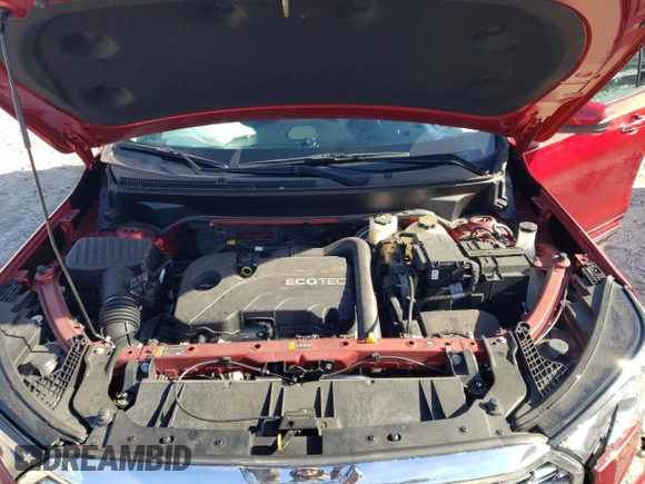 2022 GMC Terrain Denali with VIN 3GKALXEV9NL183440, listed as a Copart auction lot 80845864 with 17,241 mi miles and Salvage title. Bid and sale history available at DreamBid. Image 12.