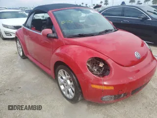 2007 Volkswagen Beetle with VIN 3VWSF31Y87M422874, listed as a Copart auction lot 75094774 with Not provided miles and Non repairable. Bid and sale history available at DreamBid. Image 4.