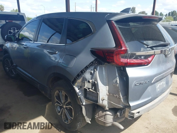 2020 Honda CR-V EX-L with VIN 5J6RW2H82LA001395, listed as a IAAI auction lot 41902678 with 90,504 mi miles. Bid and sale history available at carsss.com. Image 3.
