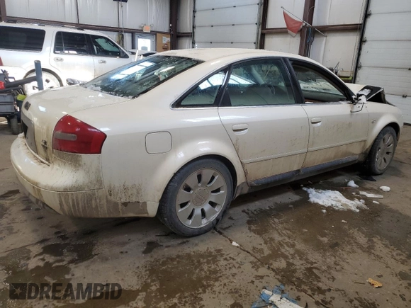 2001 Audi A6 z VIN WAUZL54B11N140292, wystawiony jako Copart lot #44751925 z przebiegiem 230 517 mil mil oraz Szkoda całkowita • Salvage title. Historia ofert i sprzedaży dostępna na DreamBid. Obrazek 3.