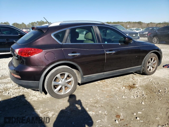 2008 Infiniti EX Journey with VIN JNKAJ09E98M304284, listed as a Copart auction lot 89329195 with 103,394 mi miles and Clean Title. Bid and sale history available at DreamBid. Image 3.