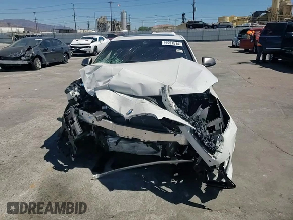2020 BMW 2 Series M235i xDrive with VIN WBA13AL02L7F86225, listed as a Copart auction lot 68057514 with 38,081 mi miles and Salvage Title. Bid and sale history available at carsss.com. Image 10.