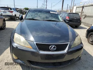 2008 Lexus IS 250 with VIN JTHCK262085016627, listed as a Copart auction lot 65396385 with 198,310 mi miles and Clean title. Bid and sale history available at DreamBid. Image 5.