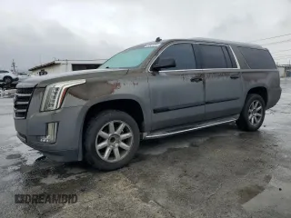 2015 Cadillac Escalade ESV Luxury with VIN 1GYS3HKJ0FR228373, listed as a Copart auction lot 44031395 with 137,939 mi miles and Salvage title. Bid and sale history available at DreamBid. Image 1.