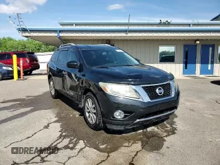2015 Nissan Pathfinder SL with VIN 5N1AR2MN4FC648052, listed as a Copart auction lot 55129165 with 182,291 mi miles and Salvage title. Bid and sale history available at DreamBid. Image 14.
