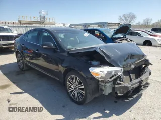2016 Kia Cadenza Premium with VIN KNALN4D70G5209651, listed as a Copart auction lot 52408295 with 116,993 mi miles and Salvage Title. Bid and sale history available at carsss.com. Image 4.