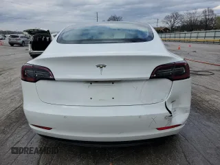 2018 Tesla Model 3 Long Range Battery with VIN 5YJ3E1EA9JF023379, listed as a Copart auction lot 47531895 with 87,613 mi miles and Salvage Title. Bid and sale history available at DreamBid. Image 6.