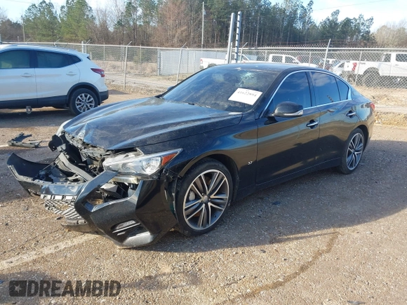2015 Infiniti Q50 Premium z VIN JN1BV7AR5FM418350, wystawiony jako IAAI lot #41622894 z przebiegiem 135 478 mil mil oraz . Historia ofert i sprzedaży dostępna na DreamBid. Obrazek 2.