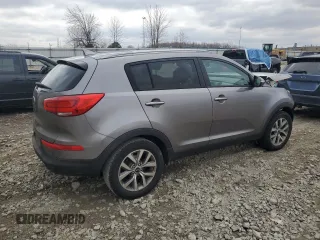 2014 Kia Sportage LX with VIN KNDPBCAC4E7548147, listed as a Copart auction lot 52459665 with 108,667 mi miles and Non Repairable. Bid and sale history available at carsss.com. Image 3.