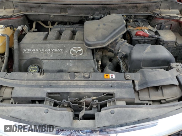 2008 Mazda CX-9 Grand Touring with VIN JM3TB28A880163269, listed as a Copart auction lot 43808125 with 226,120 mi miles and Clean Title. Bid and sale history available at carsss.com. Image 12.