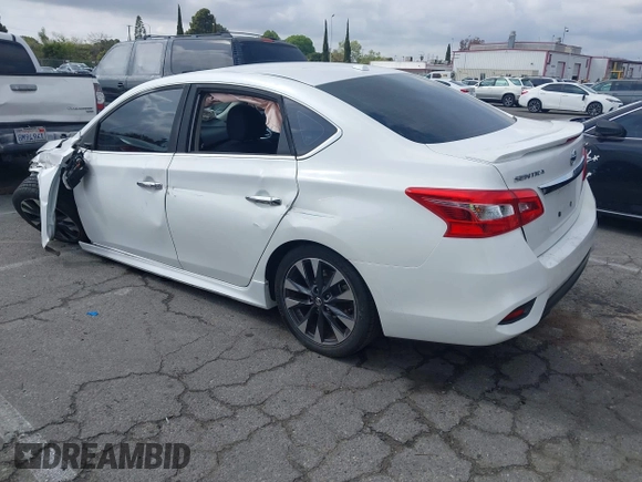 2017 Nissan Sentra SR Turbo with VIN 3N1CB7AP1HY248063, listed as a IAAI auction lot 41923693 with 112,814 mi miles. Bid and sale history available at carsss.com. Image 3.