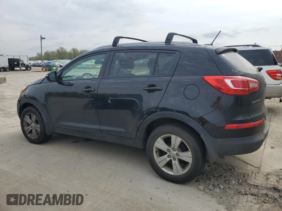 2013 Kia Sportage LX with VIN KNDPB3A25D7448371, listed as a Copart auction lot 53491005 with 187,407 mi miles and Clean title. Bid and sale history available at DreamBid. Image 2.