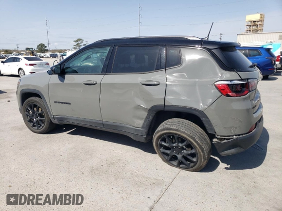 2023 Jeep Compass Altitude z VIN 3C4NJDBN2PT556911, wystawiony jako Copart lot #47703495 z przebiegiem 36 092 mil mil oraz Szkoda całkowita • Salvage title. Historia ofert i sprzedaży dostępna na DreamBid. Obrazek 2.