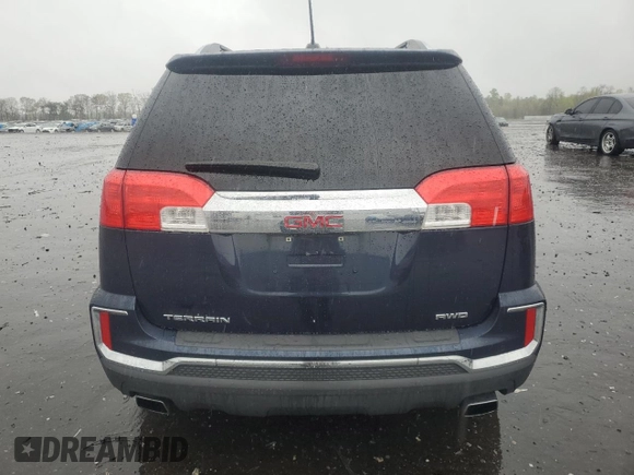 2017 GMC Terrain SLT with VIN 2GKFLUE39H6271254, listed as a Copart auction lot 52797075 with 89,598 mi miles and Salvage Title. Bid and sale history available at DreamBid. Image 6.