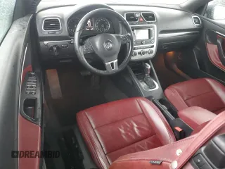 2013 Volkswagen Eos Lux with VIN WVWFW8AH3DV005858, listed as a Copart auction lot 51748545 with 76,624 mi miles and Salvage Title. Bid and sale history available at DreamBid. Image 8.