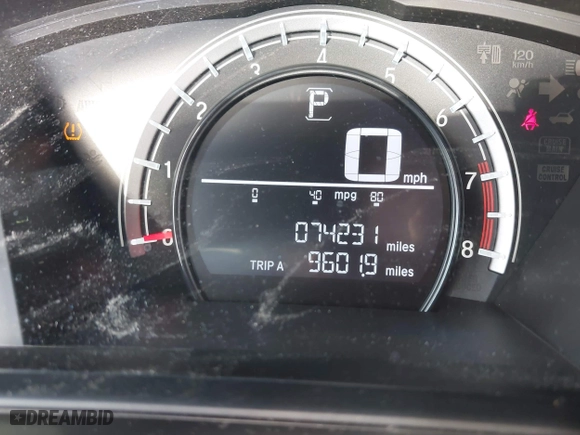 2018 Honda CR-V LX with VIN 2HKRW5H31JH400350, listed as a IAAI auction lot 41841871 with 74,231 mi miles. Bid and sale history available at carsss.com. Image 16.