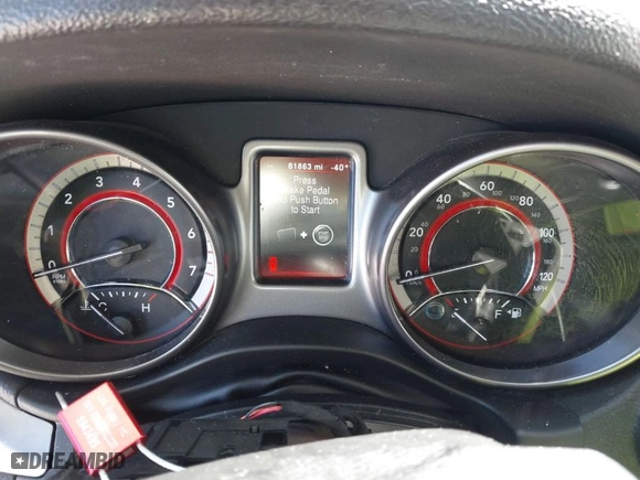2020 Dodge Journey Crossroad with VIN 3C4PDCGBXLT264023, listed as a IAAI auction lot 41771665 with 81,863 mi miles. Bid and sale history available at carsss.com. Image 7.