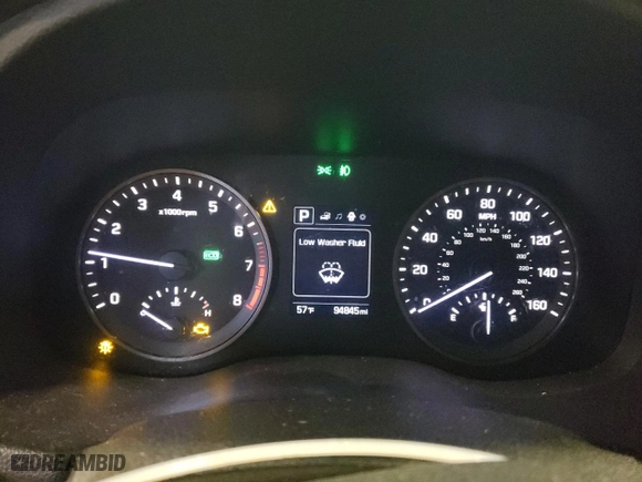 2017 Hyundai Tucson SE with VIN KM8J3CA47HU261964, listed as a Copart auction lot 45949235 with 94,845 mi miles and Salvage Title. Bid and sale history available at carsss.com. Image 9.