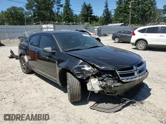 2013 Dodge Avenger SXT with VIN 1C3CDZCB0DN665674, listed as a Copart auction lot 64692425 with 253,030 mi miles and Salvage title. Bid and sale history available at DreamBid. Image 14.