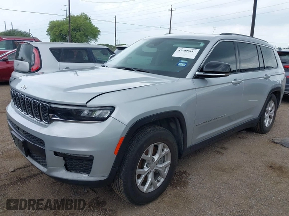 2023 Jeep Grand Cherokee Limited z VIN 1C4RJKBG3P8832504, wystawiony jako IAAI lot #42088057 z przebiegiem 24 674 mil mil oraz . Historia ofert i sprzedaży dostępna na DreamBid. Obrazek 2.