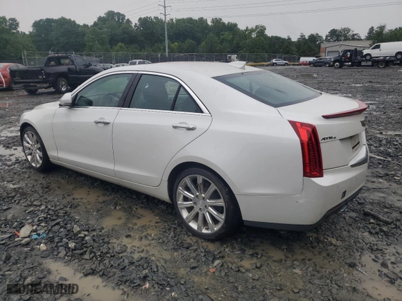 2016 Cadillac ATS Sedan Luxury Collection AWD with VIN 1G6AH5RX3G0110791, listed as a Copart auction lot 64685524 with 38,358 mi miles and Salvage Title. Bid and sale history available at carsss.com. Image 2.