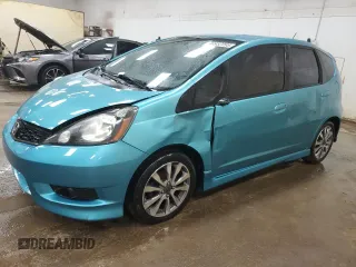 2012 Honda Fit Sport with VIN JHMGE8H54CC011275, listed as a Copart auction lot 46932095 with 208,841 mi miles and Clean Title. Bid and sale history available at DreamBid. Image 1.