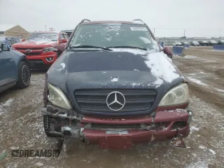 2003 Mercedes-Benz M 320 with VIN 4JGAB54E23A392023, listed as a Copart auction lot 44997015 with 139,835 mi miles and Salvage title. Bid and sale history available at DreamBid. Image 5.