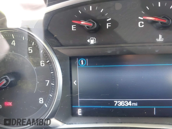 2019 GMC Terrain SLE with VIN 3GKALMEV7KL197959, listed as a IAAI auction lot 40199715 with 73,634 mi miles. Bid and sale history available at carsss.com. Image 7.