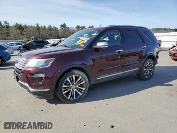 2019 Ford Explorer Platinum с VIN 1FM5K8HT9KGA01652, выставлен на аукционе Copart как лот 52686185 с пробегом Не указан миль и Списание • Salvage title. История ставок и продаж доступна на DreamBid. Изображение 1.