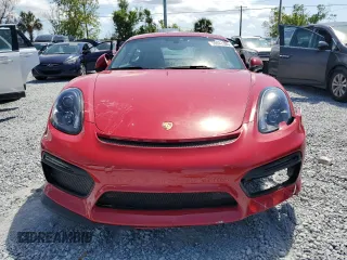 2015 Porsche Cayman S with VIN WP0AB2A80FK182830, listed as a Copart auction lot 50047385 with 107,545 mi miles and Salvage Title. Bid and sale history available at DreamBid. Image 5.