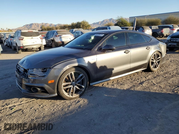 2018 Audi S7 Premium Plus z VIN WAUWFAFC1JN066543, wystawiony jako Copart lot #83205424 z przebiegiem 62 756 mil mil oraz Szkoda całkowita • Salvage title. Historia ofert i sprzedaży dostępna na DreamBid. Obrazek 1.